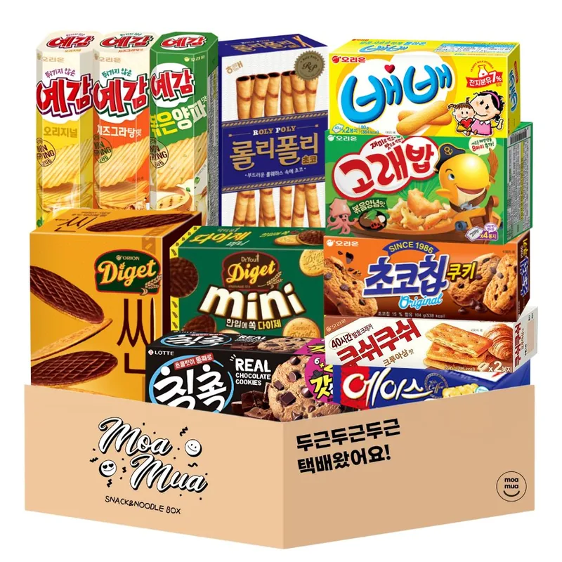 오리온 곽과자 12종 간식세트, 1세트