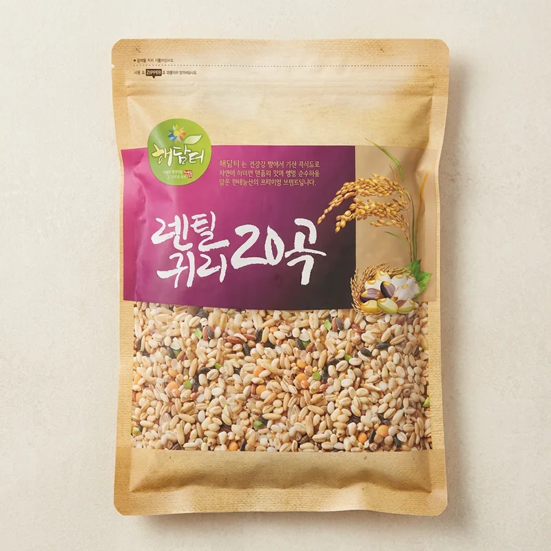현대농산 렌틸콩 귀리 혼합 20곡 잡곡밥, 5kg, 1개