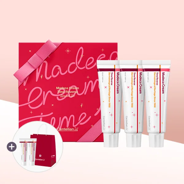 센텔리안24 마데카 크림 타임 리버스 샤이닝 에디션, 50ml 3개 + 15ml 2개, 1세트