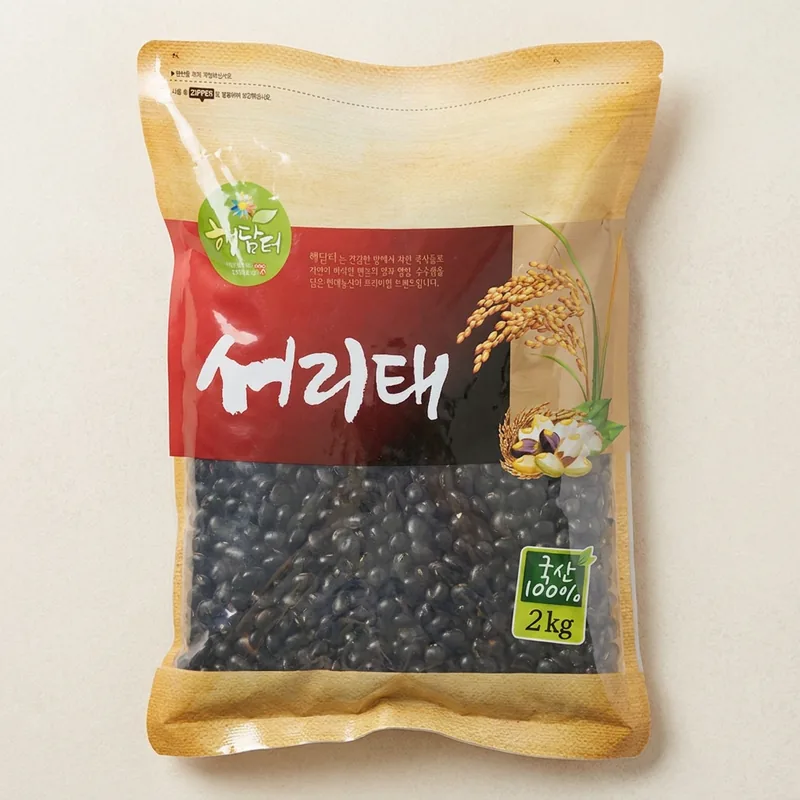 현대농산 국내산 서리태 속청, 2kg, 1개