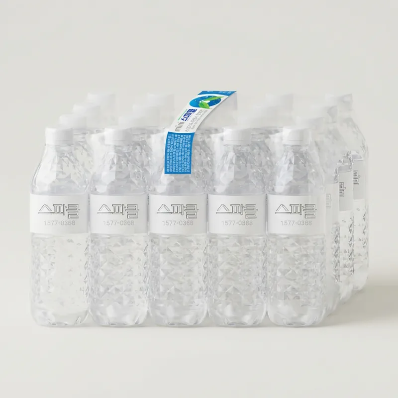 스파클 생수, 무라벨, 500ml, 60병