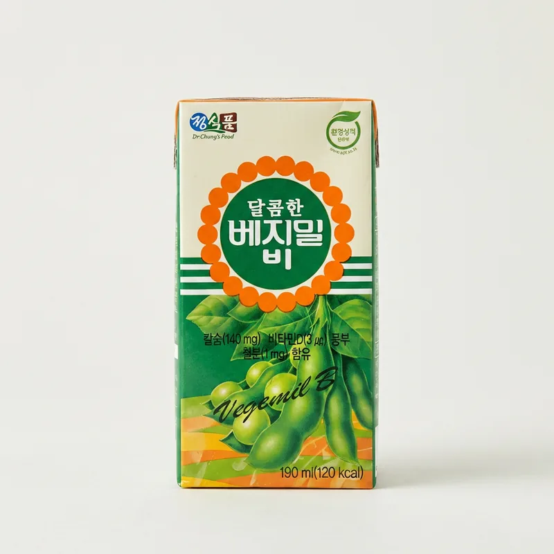 정식품 달콤한 베지밀 비, 190ml, 48개
