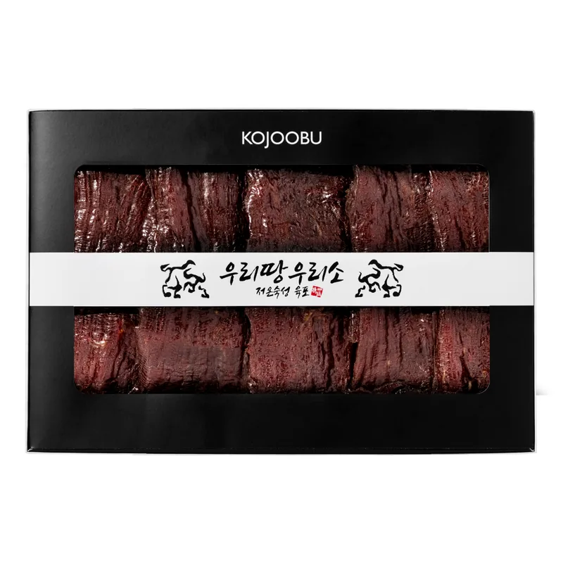 코주부 우리땅우리소 저온숙성 육포세트, 150g, 1개