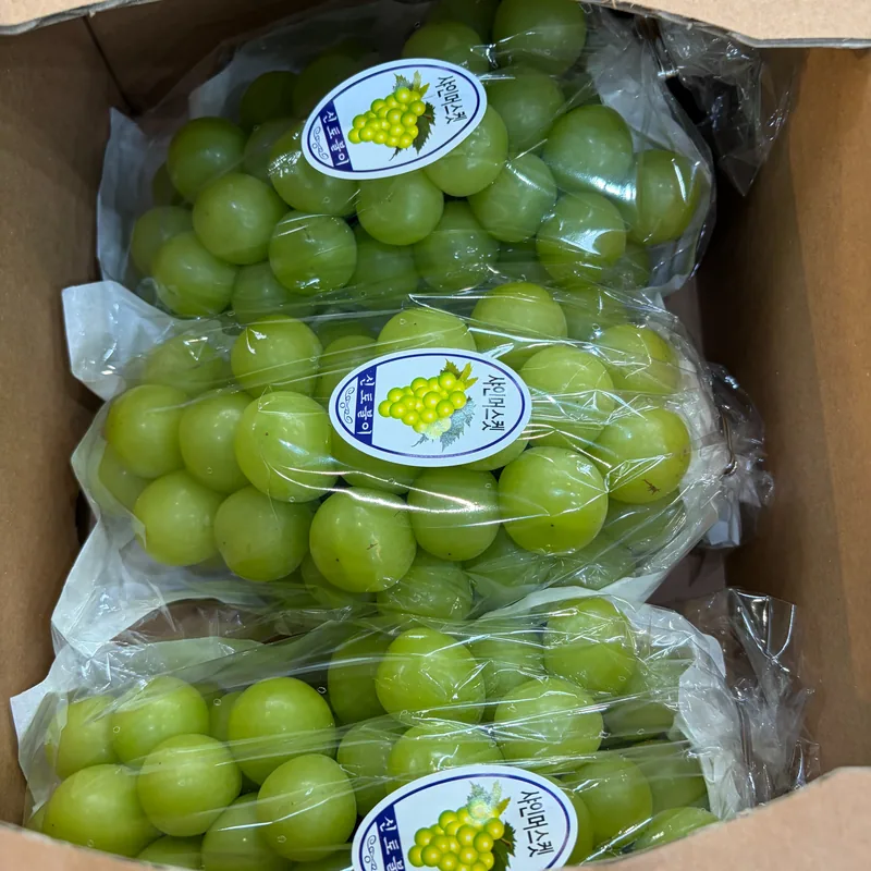 샤인머스켓, 고당도, 3수, 2kg, 1박스