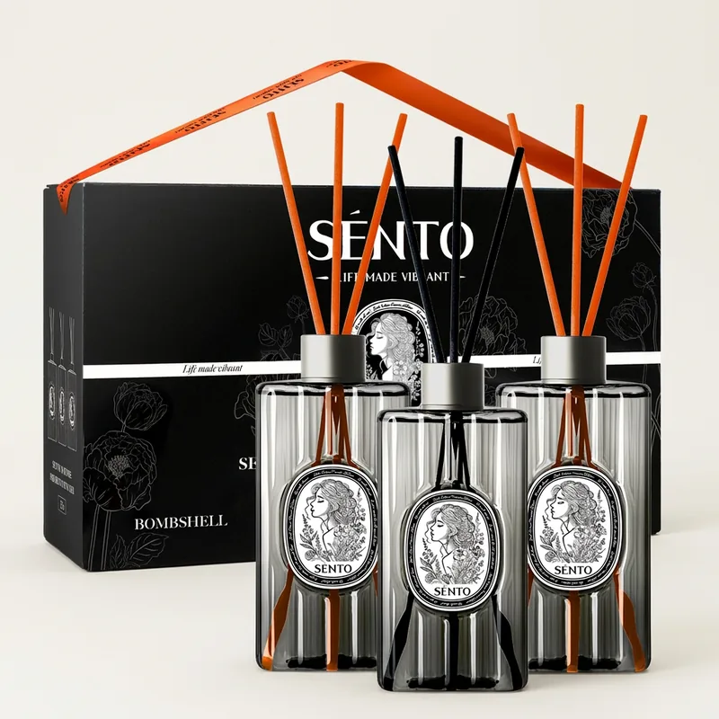 센토 인텐스 프리미엄 대용량 디퓨저, 밤쉘, 550ml, 3개