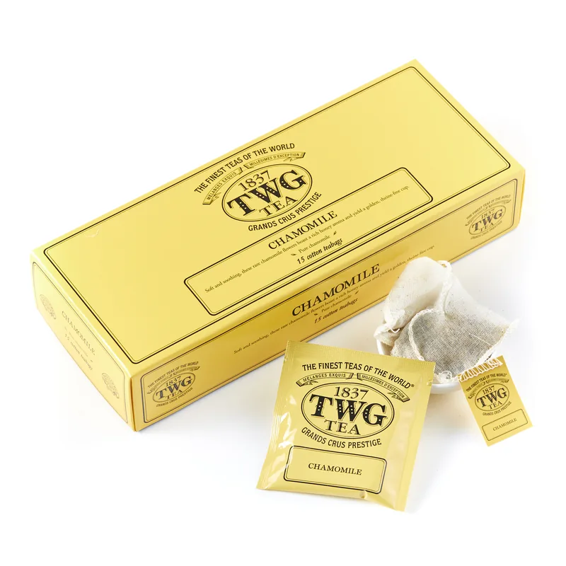 TWG 카모마일 허브티, 2.5g, 15개입, 1박스