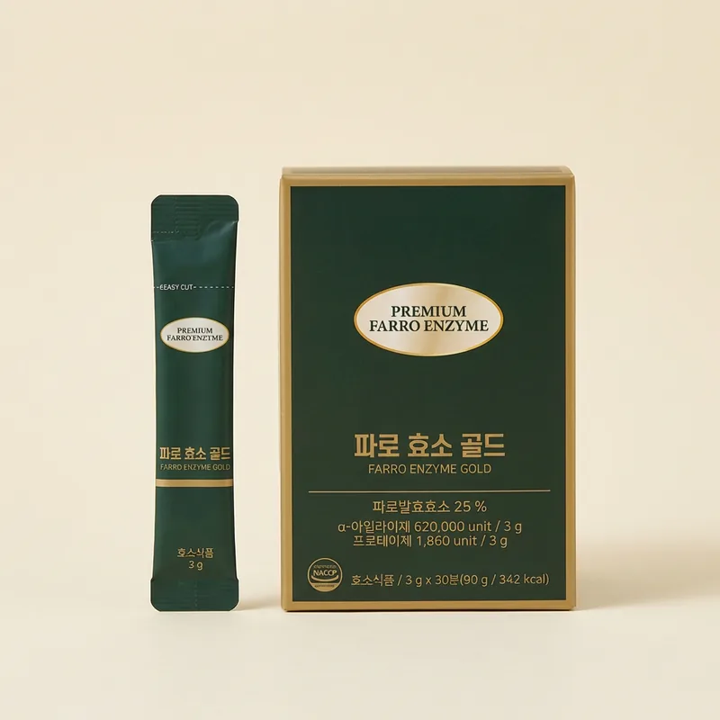 올바른 파로 효소 골드, 3g, 30포, 6박스