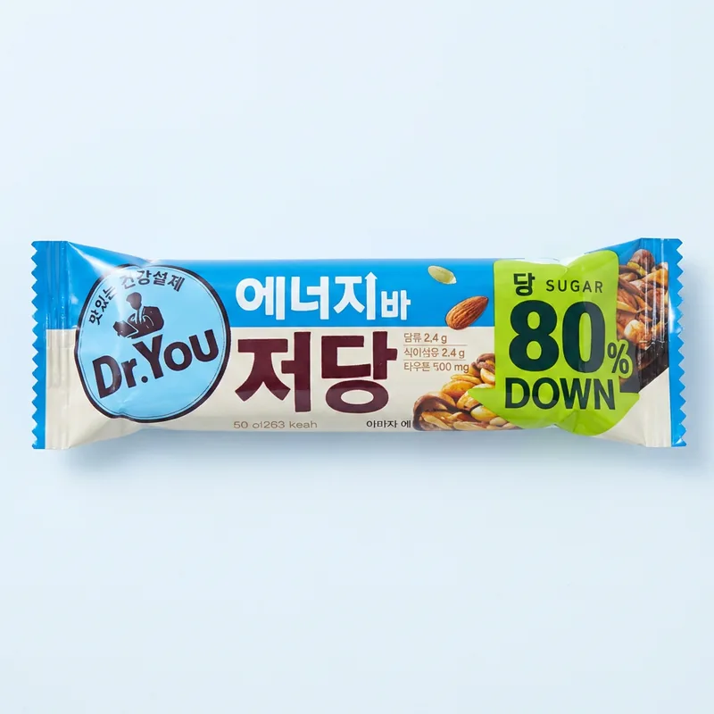 오리온 닥터유 에너지바 저당, 50g, 24개