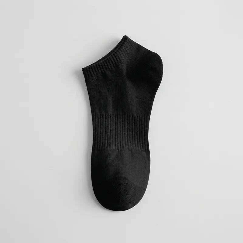남녀 발이 편한 스니커즈 발목 양말, 여성용, 화이트, 220~250mm, 20켤레