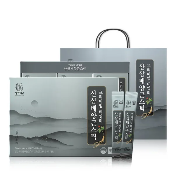 동의삼 프리미엄 데일리 산삼배양근스틱, 10g, 30포, 2개