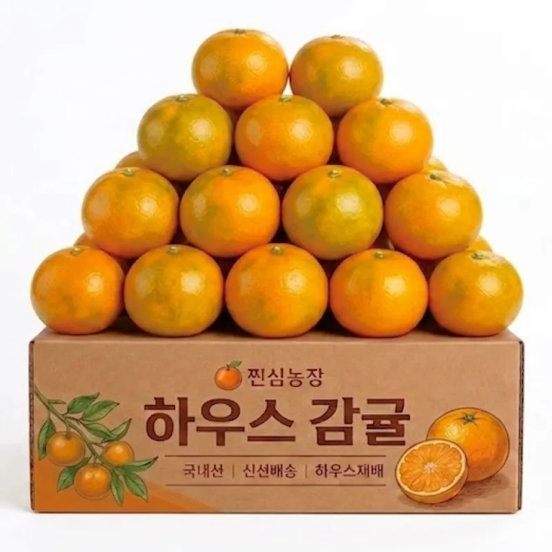 찐심농장 청정제주 산지직송 하우스귤, 2kg, 1박스
