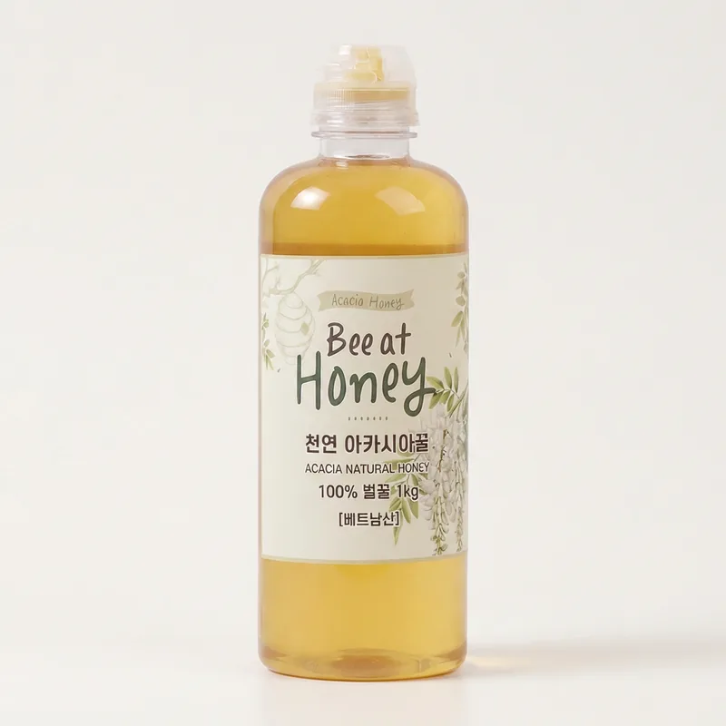 비엣꿀 베트남 천연벌꿀 아카시아꿀, 1kg, 1개