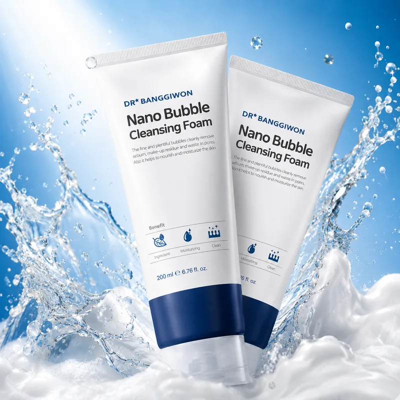닥터방기원 나노버블 클렌징폼, 200ml, 2개, 1박스 + 랩 탈모샴푸 8ml 샤쉐 3매 증정