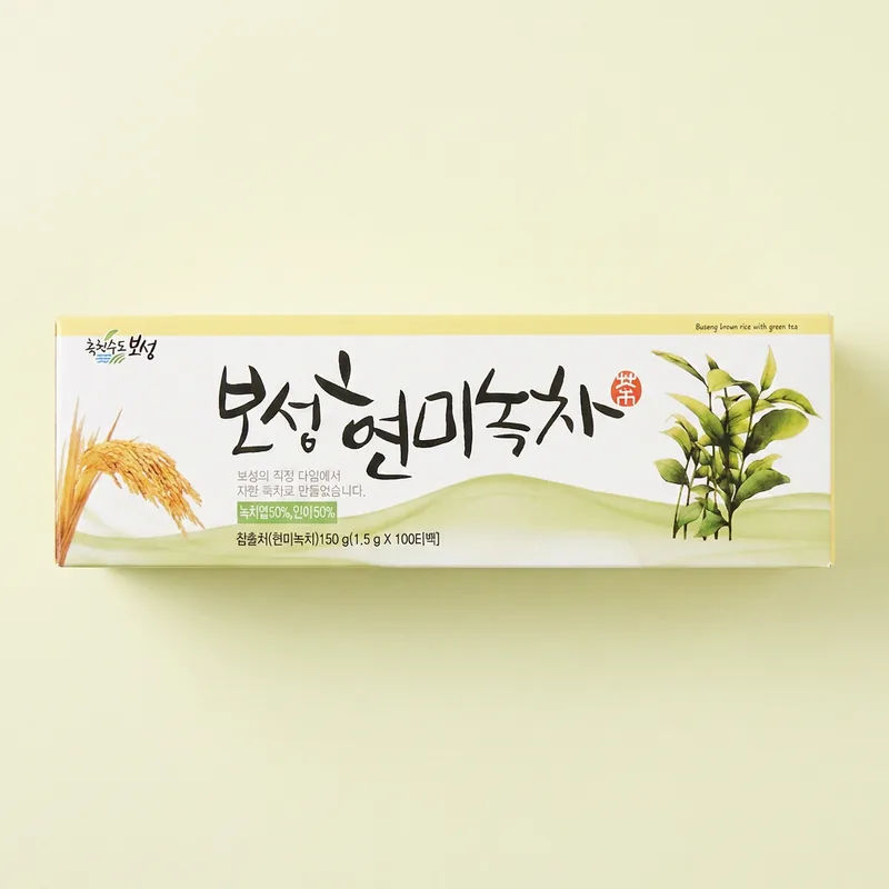 보성 현미 녹차, 1.5g, 100개입, 1개