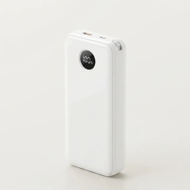 ALIO UX20 고속충전 보조배터리, 화이트, 20000mAh, 1개