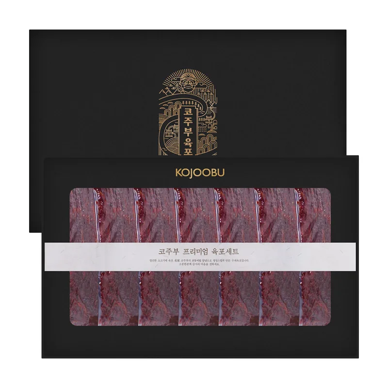 코주부 프리미엄 쇠고기육포 선물세트, 쇼핑백포함, 315g, 1개