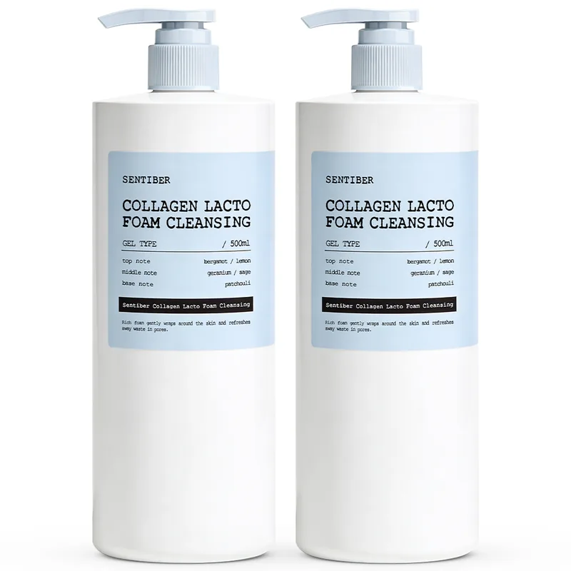 센티베르 콜라겐 락토 폼클렌징, 500ml, 2개