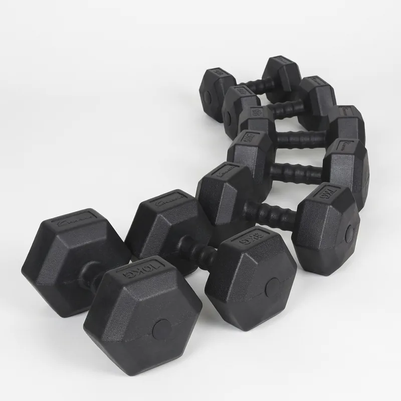 아이워너 맨즈 육각 아령, 4kg, 2개입, 1세트