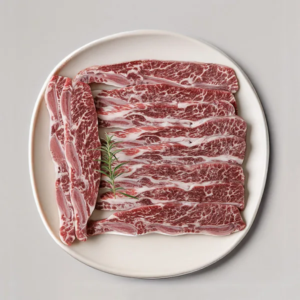 믿지육 LA꽃갈비, 2kg, 1팩