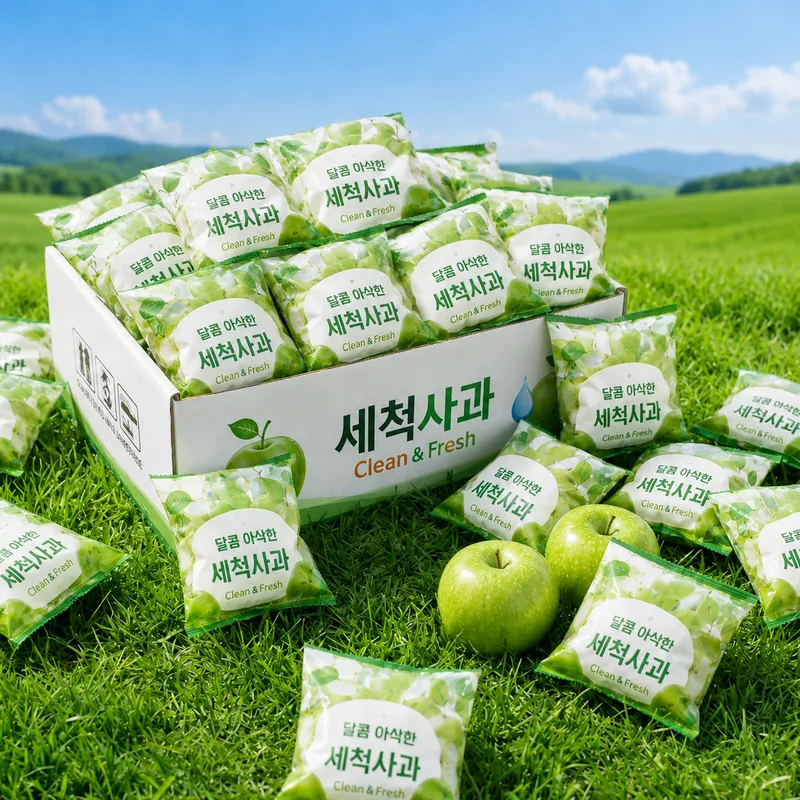 세척사과 꿀사과, 3kg, 1박스