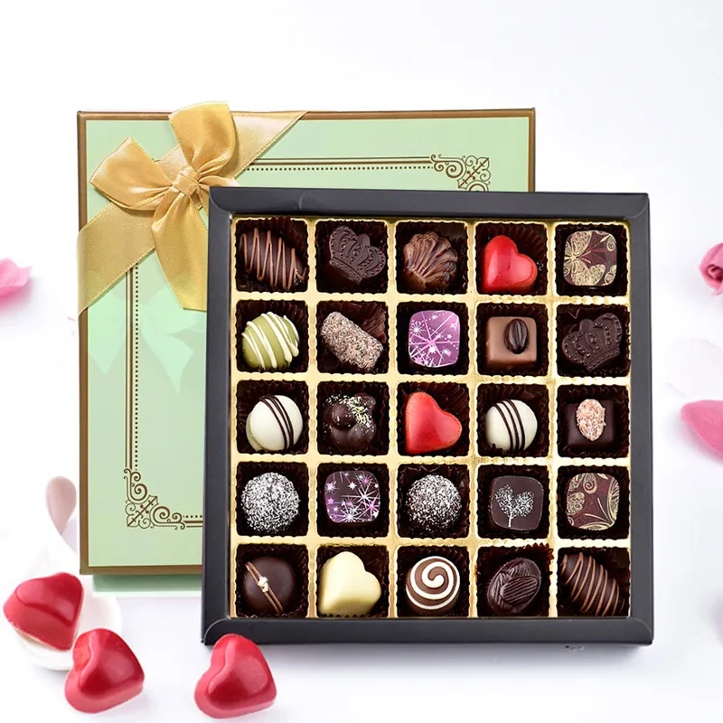초콜릿아트 25구 아트컬렉션 수제초콜릿, 300g, 1개