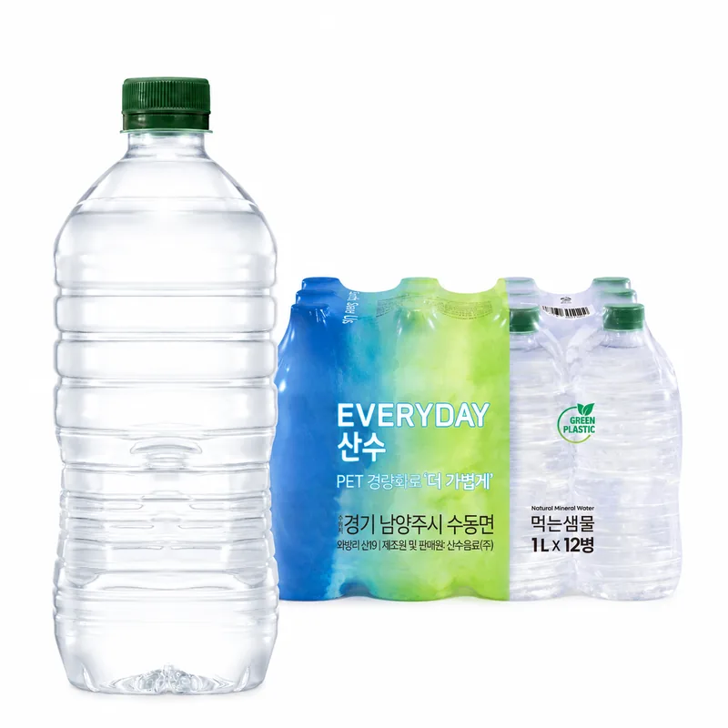 아임에코 가벼운샘 생수, 1L, 24개
