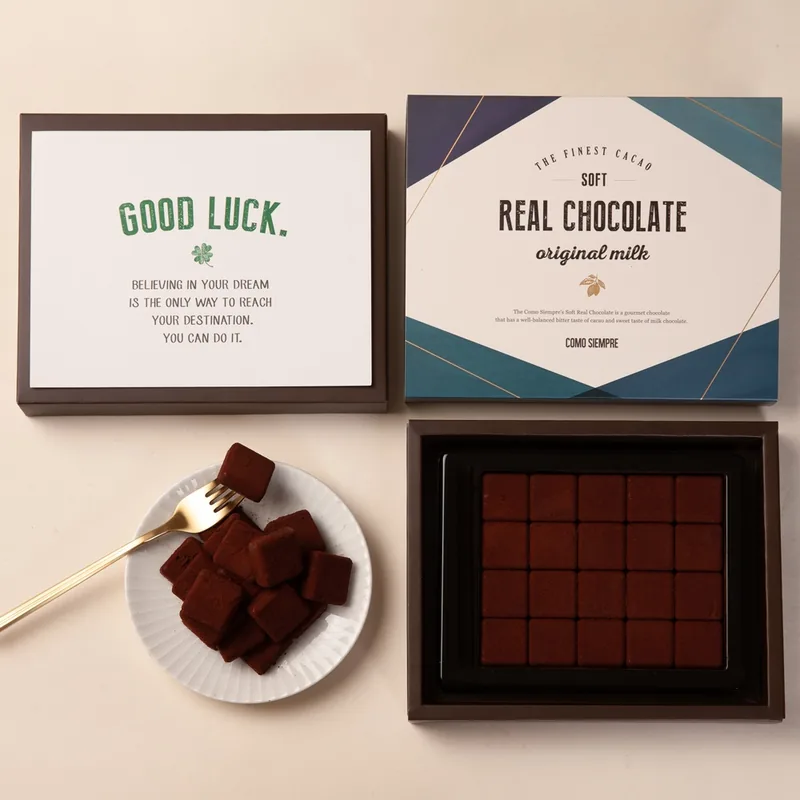 꼬모쎔쁘레 소프트리얼초콜릿 오리지널, 90g, 1개