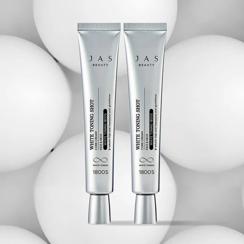 쟈스 화이트 토닝샷 코어크림, 40ml, 2개