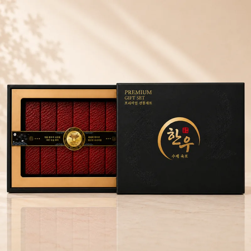 한우육포 선물세트, 420g, 1개