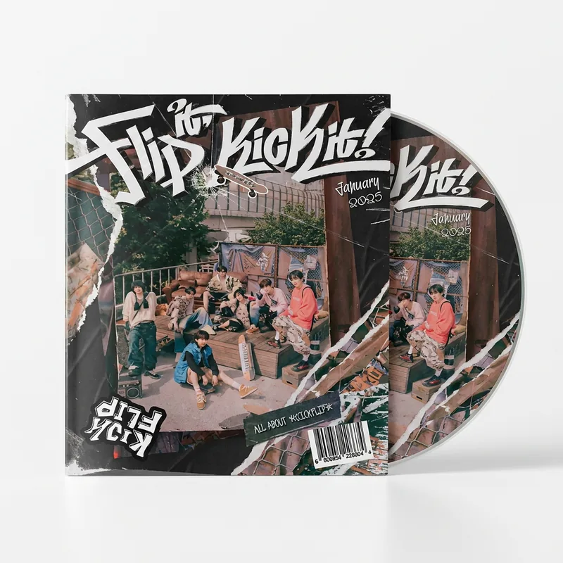 킥플립 미니 1집 Flip it, Kick it On Board ver 응그래 앨범, On Board ver, 디스크 1개