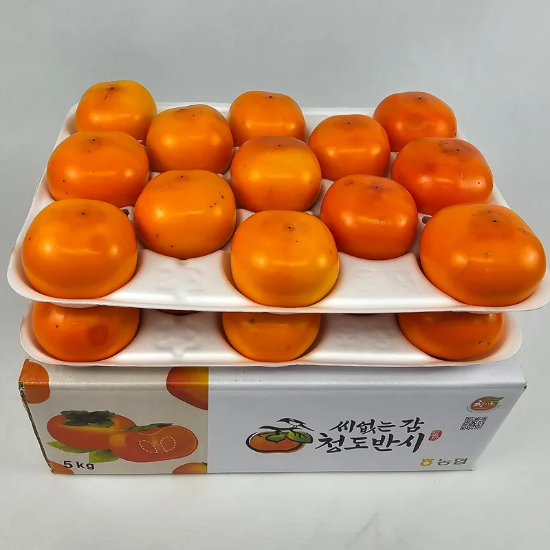 씨없는 청도 반시, 5kg, 51-60과, 1박스