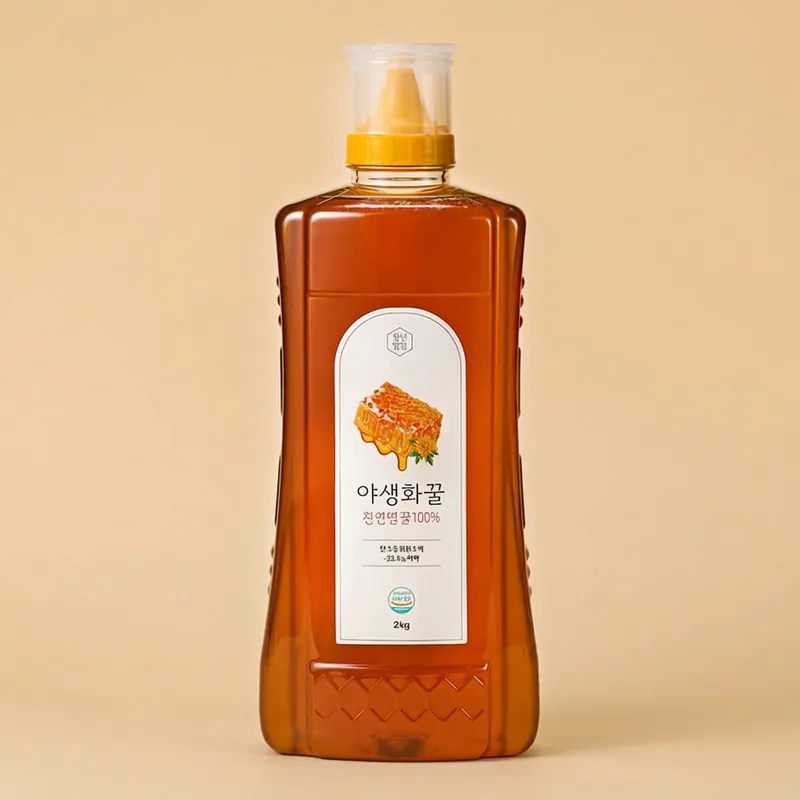 청년벌집 야생화꿀, 2kg, 2개