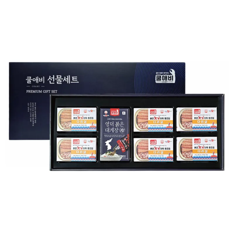 영덕 붉은대게이득 통조림 다리살 선물세트 고급형, 1세트