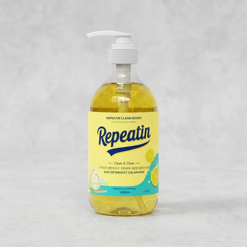 클린부스트 주방세제, 깔라만시향, 1000ml, 2개