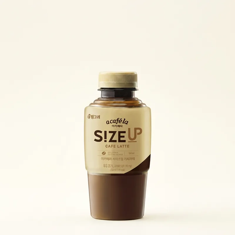 아카페라 사이즈업, 카페라떼, 350ml, 20개