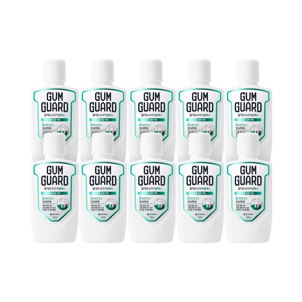 동아제약 검가드 오리지널 에스 휴대용 구강청결제, 100ml, 10개