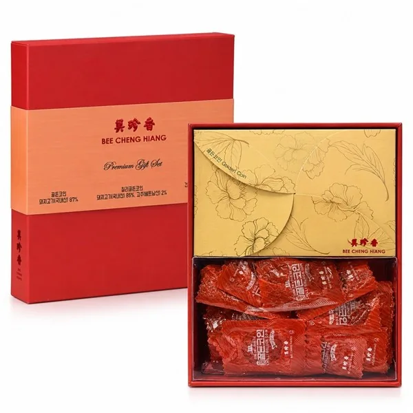 비첸향 골든코인 육포 선물세트(쇼핑백), 320g, 1개