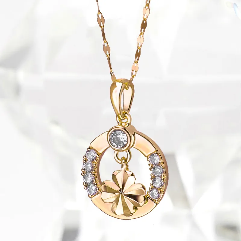 주리에떼 14K 18K 엘리아나 목걸이, 옐로우골드, 14k, 1개