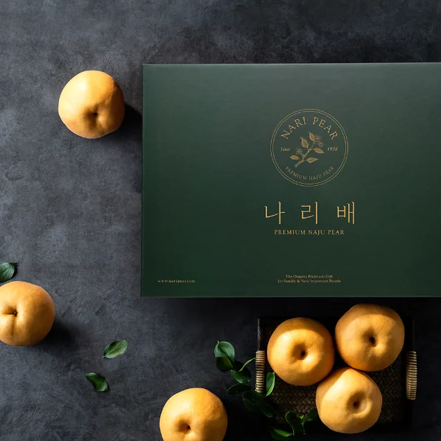 나리배 나주배 고급 선물세트, 산지직송, 5kg, 5-8과, 1박스