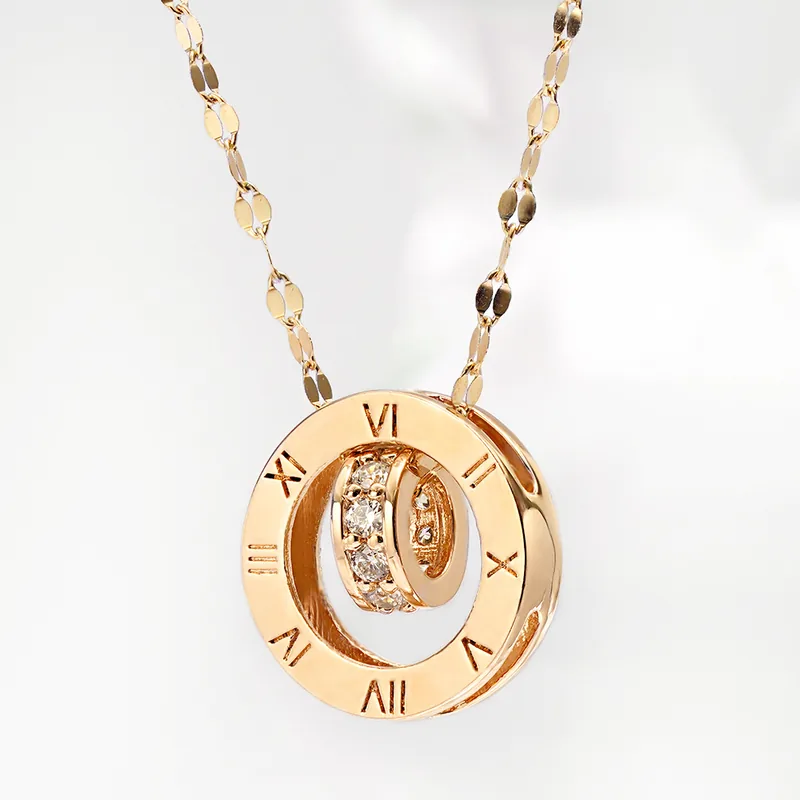주리에떼 프레리 금 목걸이, 14K, 옐로우, 1개