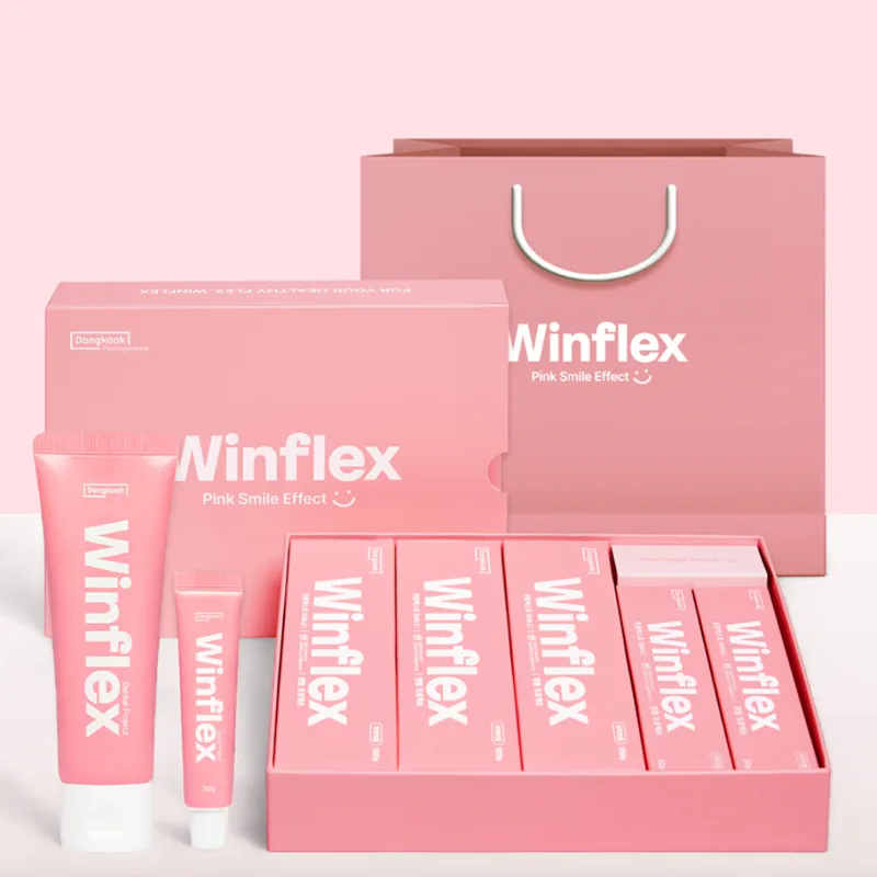 동국제약 윈플렉스치약 프리미엄 선물세트, 100g 3개 + 30g 2개 + 쇼핑백, 1세트