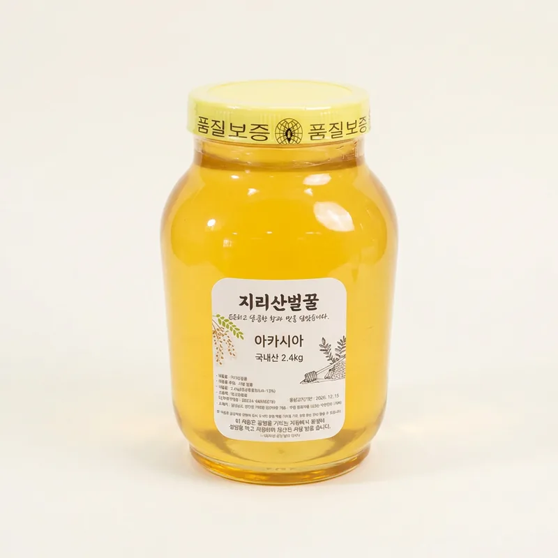 지리산 벌꿀, 2.4kg, 1병, 야생화
