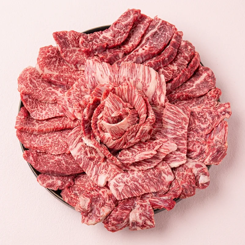먹과사전 한우 투뿔 구이용 세트, 200g, 3개