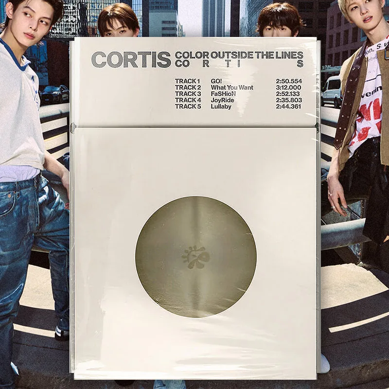 코르티스 앨범 싱잉볼 COLOR OUTSIDE THE LINES 왓유원 CORTIS 굿즈, 디스크 1개