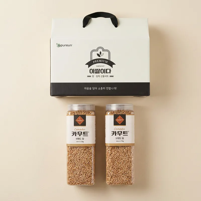 KAMUT 고대곡물 정품 카무트, 1kg, 2개
