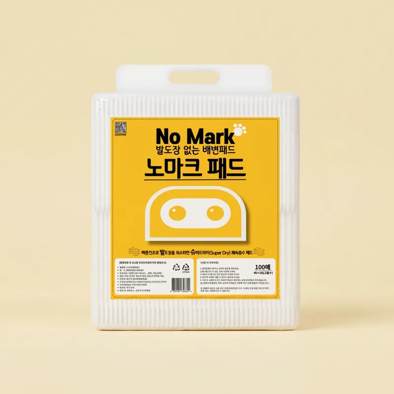 노마크 반려견 강아지 배변패드, 표준형 고흡수, 100매, 3개