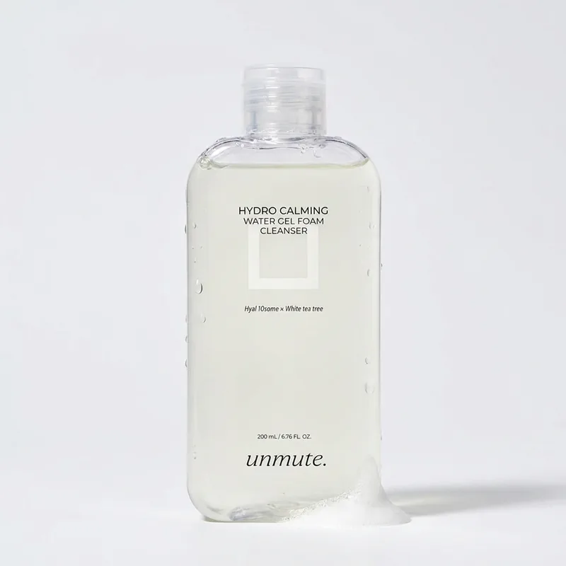 언뮤트 하이드로 카밍 워터 젤 폼클렌저, 200ml, 1개