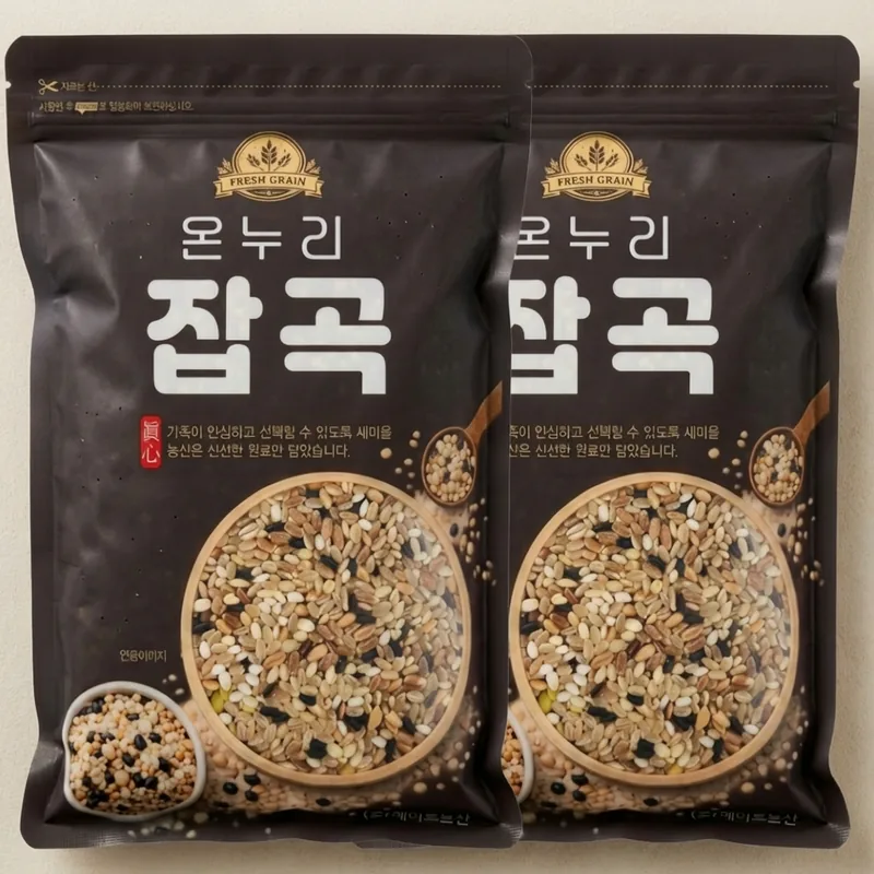 새마을농산 혼합잡곡 17곡, 500g, 2개