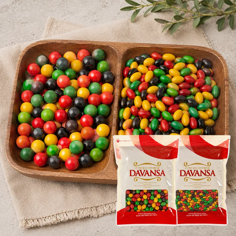 다반사 땅콩초코볼, 500g, 1개 + 해씨초코볼, 500g, 1개