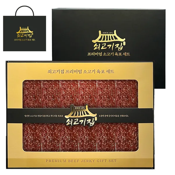 쇠고기집 VIP 육포, 360g, 1개